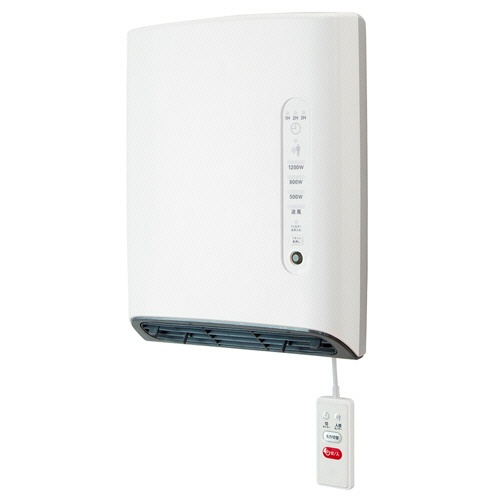 ＺＥＰＥＡＬ　人感センサー付脱衣所ヒーター　ホワイト　ＤＷＣ－Ａ１２０Ｐ－ＷＨ　１台2