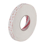 ３Ｍ　ＶＨＢ構造用接合テープ（金属用・厚手タイプ）　ホワイト　幅２５ｍｍ×長さ１０ｍ　Ｙ４９３０－２５Ｘ１０　１個