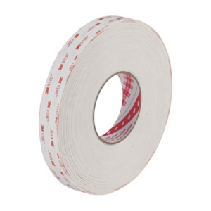 ３Ｍ　ＶＨＢ構造用接合テープ（金属用・厚手タイプ）　ホワイト　幅２５ｍｍ×長さ１０ｍ　Ｙ４９３０－２５Ｘ１０　１個1