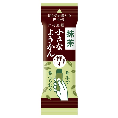 井村屋　片手で食べられる小さなようかん　抹茶　９８ｇ（１４ｇ×７本）　１パック2
