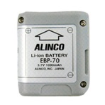 アルインコ　リチウムイオンバッテリーパック　３．７Ｖ　１０００ｍＡｈ　ＥＢＰ７０　１個