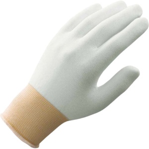 ショーワグローブ　簡易包装パームフィット手袋　Ｓ　ホワイト　Ｂ０５００－Ｓ１０Ｐ　１パック（１０双）1