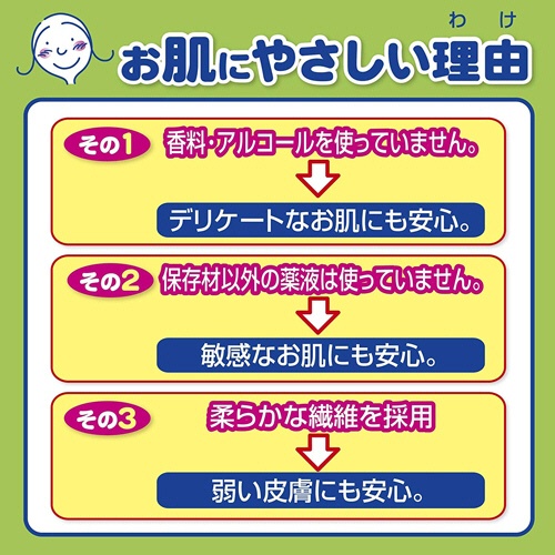 白十字　サルバ　お肌にやさしいぬれタオル　１パック（１２０枚：６０枚×２個）4
