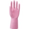 川西工業　天然ゴム手袋　中厚手　Ｍ　ピンク　＃２００５－Ｍ　１双