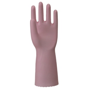 川西工業　やわらかい手袋　ビニール　中厚手　Ｓ　白　＃２０５１－Ｓ　１パック（２０双）1