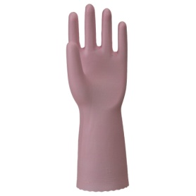 川西工業　やわらかい手袋　ビニール　中厚手　Ｍ　白　＃２０５１－Ｍ　１パック（２０双）