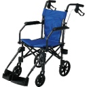 ユーキ・トレーディング　携帯型車いす　ハンディライトプラス　杖ホルダー付　ＨＬＰ０９０２０