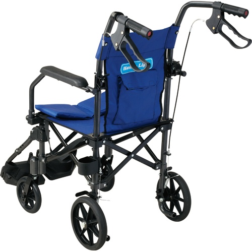 ユーキ・トレーディング　携帯型車いす　ハンディライトプラス　レッド　ＨＬＰ０９０２０ＲＤ　１台2