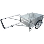 アルミス　アルミ製　折りたたみ式　リヤカー　１３０ｋｇ　ＡＯＫＣ－１３０Ｎ　１台