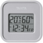 タニタ　デジタル温湿度計　ウォームグレー　ＴＴ－５８８－ＧＹ　１個