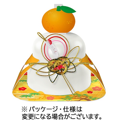 サトウ食品　サトウの福餅入り鏡餅　小飾り鶴橙付き　６６ｇ　１パック1