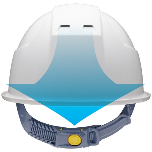 加賀産業　ヘルメット　ＦＯ　白　ＦＯ－１Ｆ－Ｗ－２０　１個4