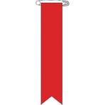 日本緑十字社　ビニールリボン（胸章）　赤無地タイプ　１２０×２５ｍｍ　１０本組　エンビ　１２５１０４　１パック（１０枚）