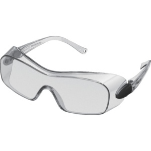 オートス　一眼型保護メガネ　クリアレンズ　フレームクリア色　Ｂ－６２３ＡＦ　１個1
