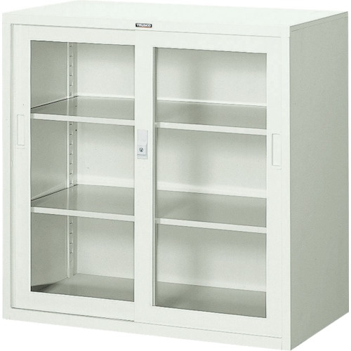 ＴＲＵＳＣＯ　スタンダード書庫（Ｄ５１５）　ガラス引違　８８０×Ｈ８８０　Ｎ３０３ＧＷ　１台1