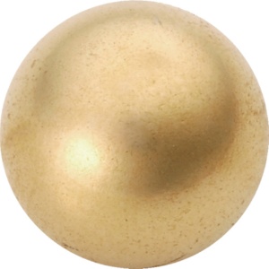 ＴＲＵＳＣＯ　ネオジム磁石　ボール型　外径３ｍｍ　ゴールド　ＮＢ３－ＧＬ　１個1