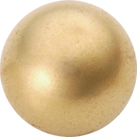 ＴＲＵＳＣＯ　ネオジム磁石　ボール型　外径５ｍｍ　ゴールド　ＮＢ５－ＧＬ　１個