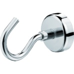 TRUSCO 強力マグネットフック 固定タイプ 42mm THM-42N 1個