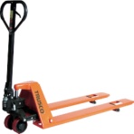 ＴＲＵＳＣＯ　ハンドパレットトラック　７５０ｋｇ　Ｌ１０００×Ｗ５４０　超低床式　ＴＨＰＳＬ－０７－５１０　１台
