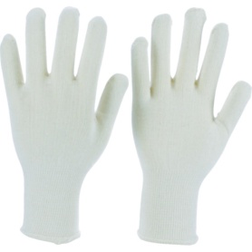 ＴＲＵＳＣＯ　革手袋用インナー手袋　Ｌサイズ　綿１００％　ＴＫＩＮ－Ｌ　１双