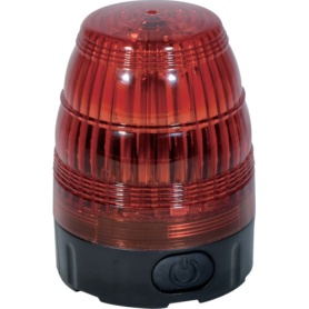 日動工業　電池式小型ＬＥＤ回転灯　ＬＥＤフラッシャー７５　赤　ＮＬＦ７５－ＢＡ－Ｒ　１台