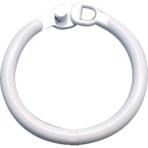 TRUSCO 樹脂製カードリング 3.5mm×Φ25mm TKRJ-25 1パック(10個)