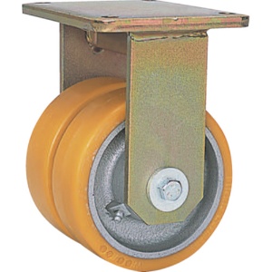 シシクアドクライス　重荷重用キャスター　固定　１５０径　ウレタン車輪　ＢＳＤ－ＧＴＨ－１５０Ｋ－３５　１個1