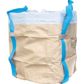 旭産業　コンテナバッグ丸型二重バッグ青ベルト　アスベス廃棄用１０００ｋｇタイプ　１９０６１５　１袋
