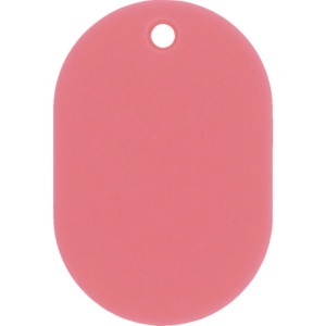 日本緑十字社　小判札（無地札）　ピンク　４５×３０ｍｍ　スチロール樹脂　２０００１６　１枚1