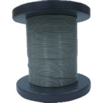 大阪コートロープ　ＳＵＳワイヤロープ０．６３／０．８０ｍｍ　７×７　５０ｍ　コート付　ＮＳＢ０６３－０８０－５０Ｍ　１巻
