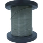 大阪コートロープ　ＳＵＳワイヤロープ０．８１／１．００ｍｍ　７×７　５０ｍ　コート付　ＮＳＢ０８１－１００－５０Ｍ　１巻