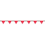 日本緑十字社　フラッグ標識ロープ　立入禁止　６ｍｍΦ×２０ｍ（２８０ｍｍ三角）　２８１００８　１巻