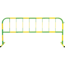 トーグ安全工業　カラーパイプバリケード黄反射緑　ＣＢ－２　１台