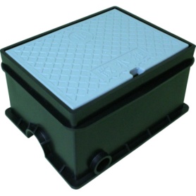 東栄管機　樹脂製散水栓ボックス　ＳＢ　４　ミカゲ　ＴＳＫＳＢ－４Ｍ　１個