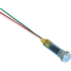 坂詰製作所　２色（赤・緑）点灯ＬＥＤ表示灯　２ＤＵＬ－１０ＭＬ　Φ１０　２ＤＵＬ－１０ＭＬ－ＤＣ５Ｖ－６０Ｖ－ＲＧ／Ｃ　１個