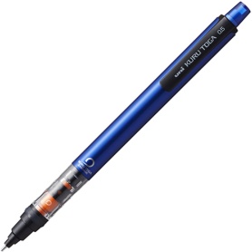三菱鉛筆　シャープペンシル　クルトガ　パイプスライドモデル　０．５ｍｍ　（軸色：ブルー）　Ｍ５４５２１Ｐ．３３　１本