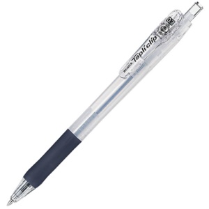 ゼブラ　油性ボールペン　タプリクリップ　０．７ｍｍ　黒　（軸色：白）　ＢＮ５－Ｗ　１本1