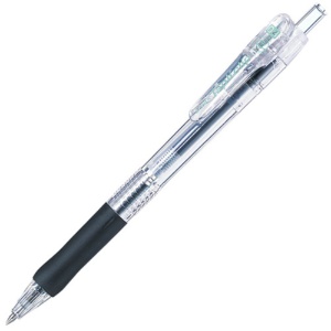 ゼブラ　油性ボールペン　タプリクリップ　０．４ｍｍ　黒　ＢＮＨ５－ＢＫ　１本1