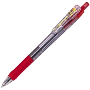 ゼブラ　油性ボールペン　タプリクリップ　１．０ｍｍ　赤　ＢＮＢ５－Ｒ　１本1