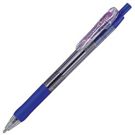 ゼブラ　油性ボールペン　タプリクリップ　１.６ｍｍ　青　ＢＮＵ５－ＢＬ　１本