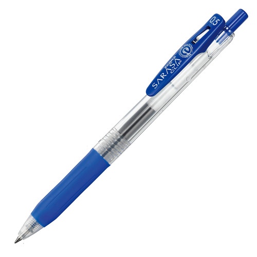 ゼブラ　ジェルボールペン　サラサクリップ　０．５ｍｍ　青　ＪＪ１５－ＢＬ　１本1
