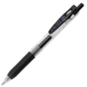 ゼブラ　ジェルボールペン　サラサクリップ　１．０ｍｍ　黒　ＪＪＥ１５－ＢＫ　１本