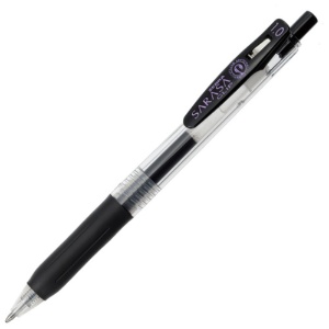 ゼブラ　ジェルボールペン　サラサクリップ　１．０ｍｍ　黒　ＪＪＥ１５－ＢＫ　１本1