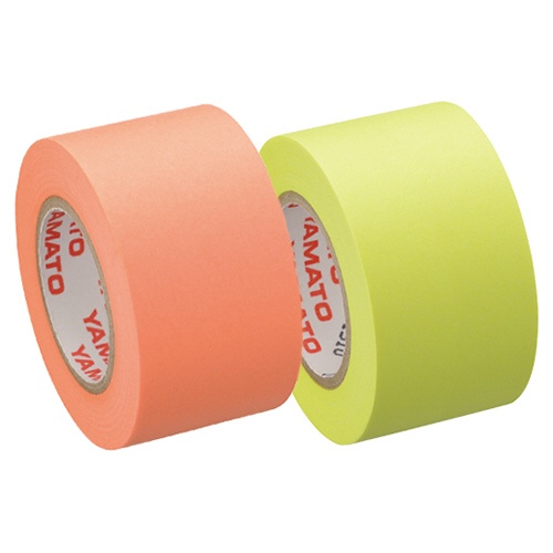 ヤマト　メモック　ロールテープ　蛍光紙　つめかえ用　２５ｍｍ幅　レモン＆オレンジ　ＷＲ－２５Ｈ－６Ｃ　１パック（２巻）1