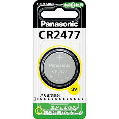 パナソニック　コイン形リチウム電池　３Ｖ　ＣＲ２４７７　１個1