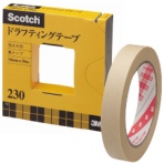 ３Ｍ　スコッチ　ドラフティングテープ　２３０　大巻　１８ｍｍ×３０ｍ　２３０－３－１８　１巻