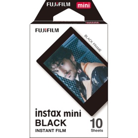 富士フイルム　チェキ用フィルム　ｉｎｓｔａｘ　ｍｉｎｉ　ブラック　１パック（１０枚）