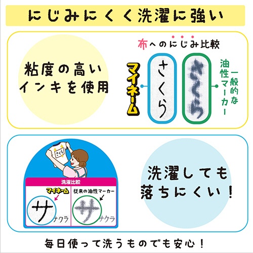 サクラクレパス　マイネームボールペン　細字　黒　ＹＫＢ－Ｓ＃４９　１本7