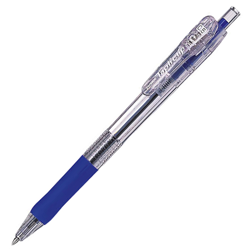 たのめーる】ゼブラ 油性ボールペン タプリクリップ 0.5mm 青 BNS5-BL