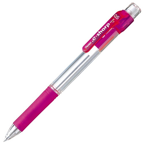 ぺんてる　ドットイー　シャープペンシル　０.５ｍｍ　（軸色：５色／各色１本）　ＸＡＺ１２５－５　１パック4